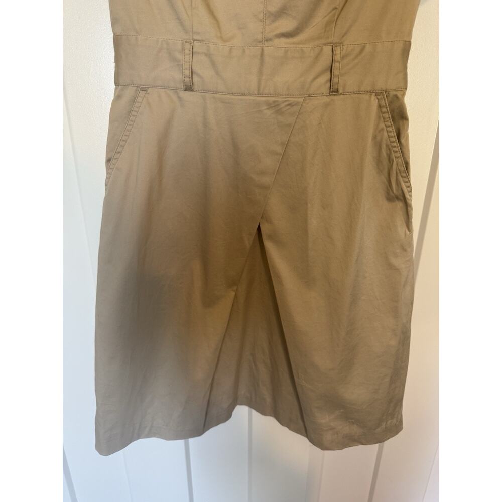 Banana Republic Safari Khaki Dress Size 0 - Picture 4 of 12